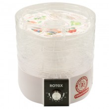 Сушилка электрическая для овощей и фруктов Rotex RD610-W многофункциональная Сушилка электрическая для овощей и фруктов Rotex RD610-W многофункциональная