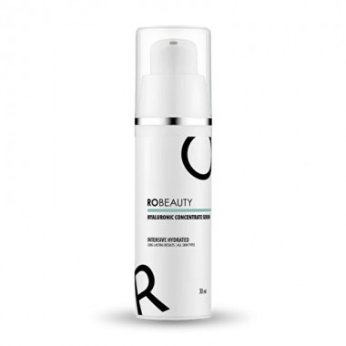 Сыворотка для лица HYALURONIC CONCENTRATE SERUM ROBEAUTY С 4 ВИДАМИ ГИАЛУРОНОВОЙ КИСЛОТЫ и пробиотиками 30 мл
