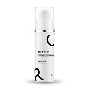 Сыворотка от прыщей и постакне NIACINAMIDE & GALACTOMYCES SERUM ROBEAUTY Niacinamide 4% + VITAMINE FERMENT 40% 30 мл