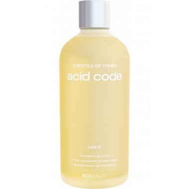 Тоник с кислотами AHA/BHA/PHA light Face Tonic ROBEAUTY 100 мл
