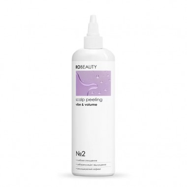 Кислотный пилинг для кожи головы SCALP PEELING VIBE&VOLUME RoBeauty 100 мл