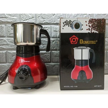 Кофемолка измельчитель кухонная из нержавающей стали  Domotec MS 1108  электрическая