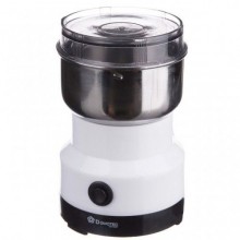Кофемолка измельчитель кухонная из нержавающей стали Domotec MS 1106 электрическая белая Кофемолка измельчитель кухонная из нержавающей стали Domotec MS 1106 электрическая белая