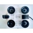 Плита электрическая настольная дисковая ECG EV-1510-white однокомфорочная