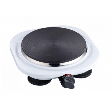 Плита электрическая настольная дисковая ECG EV-1510-white однокомфорочная