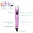3D ручка для рисования Pen2 MyRiwell с LCD дисплеем Фиолетовая
